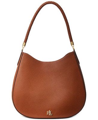 Lauren Ralph Lauren Charli Leather Shoulder Bag & Reviews - Handbags & Accessories - Macy's | Macys (US)