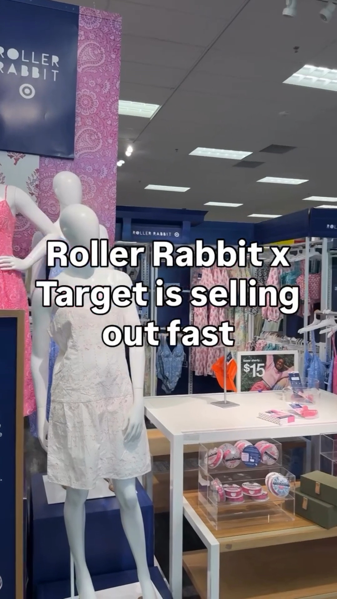 Run because the @rollerrabbitofficial x @Target collection is already going fast and the prints are even cuter in person. #ClubTarget #TargetPartner #MyTargetRun

I grabbed a mix of dresses, skirts, and the sweetest pair of slides and everything feels like colorful resort wear you would pack for vacation. Think bright patterns, lightweight fabrics, and easy pieces you can throw on for spring break, beach trips, brunch, or warm spring days.

The variety in this collection is so good. There are bold printed dresses, fun skirts you can style with a simple tank, and easy slides that instantly make an outfit feel more playful.

If you love colorful prints and resort inspired style, this is such a fun drop. But truly do not wait because sizes and prints are already disappearing online and in stores.

Follow @sparklinginstyle for more Target fashion finds, try ons, and viral collections before they sell out.

#targetstyle targetfinds springoutfits resortwear colorfulfashion

roller rabbit target collection, roller rabbit x target, roller rabbit target dresses, roller rabbit target skirts, colorful resort wear, printed summer dresses, target spring fashion, spring vacation outfits, bold print dresses, spring break outfits