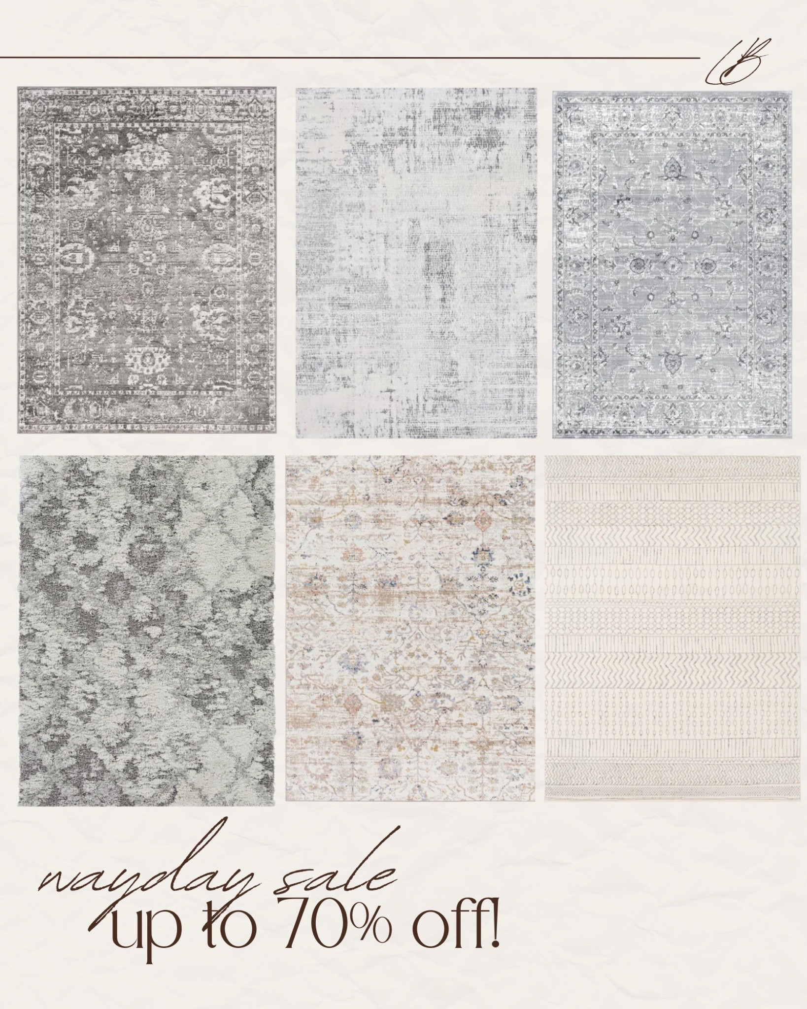 #wayday living room rug sale!! 

Lee Anne Benjamin 🤍

#LTKhome #LTKstyletip #LTKsalealert