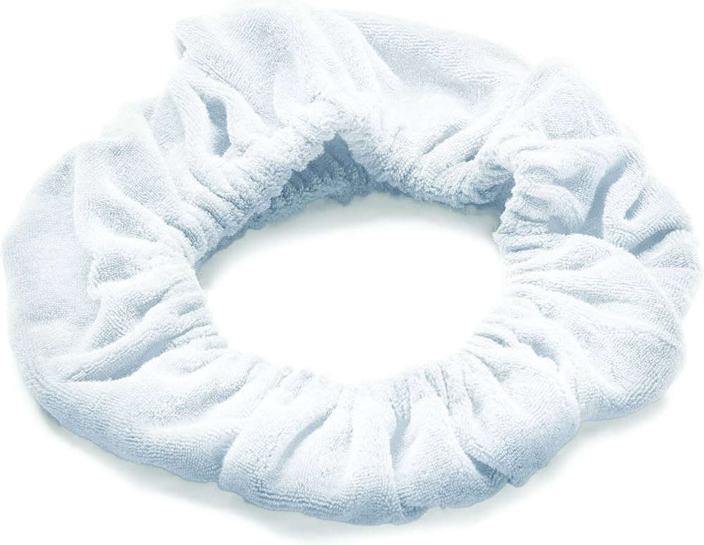 TASSI (White Hair Holder Head Wrap Stretch Terry Cloth, The Best Way To Hold Your Hair Since...Ev... | Amazon (US)