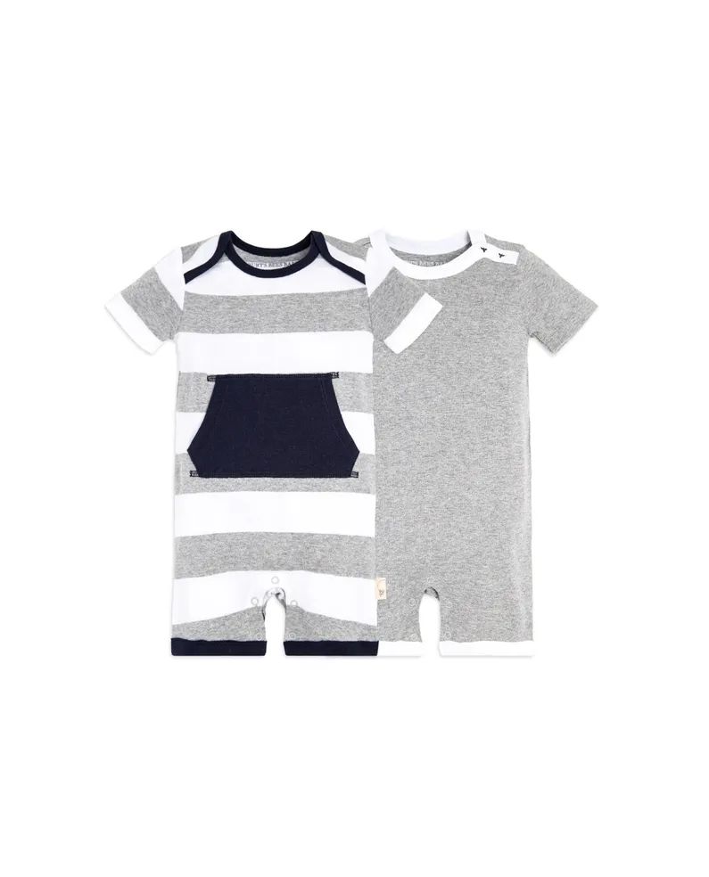 Pocket Organic Baby One Piece Rompers 2 Pack | Burts Bees Baby