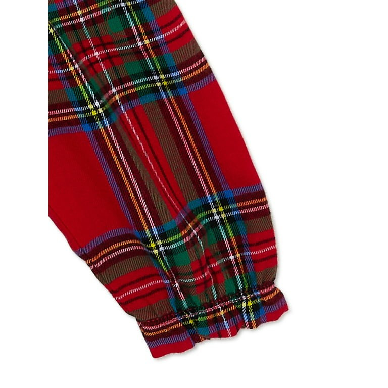 Wonder Nation Baby Girls Dress and Tights Outfit Set, 2-Piece, Sizes 0/3-24 Months | Walmart (US)