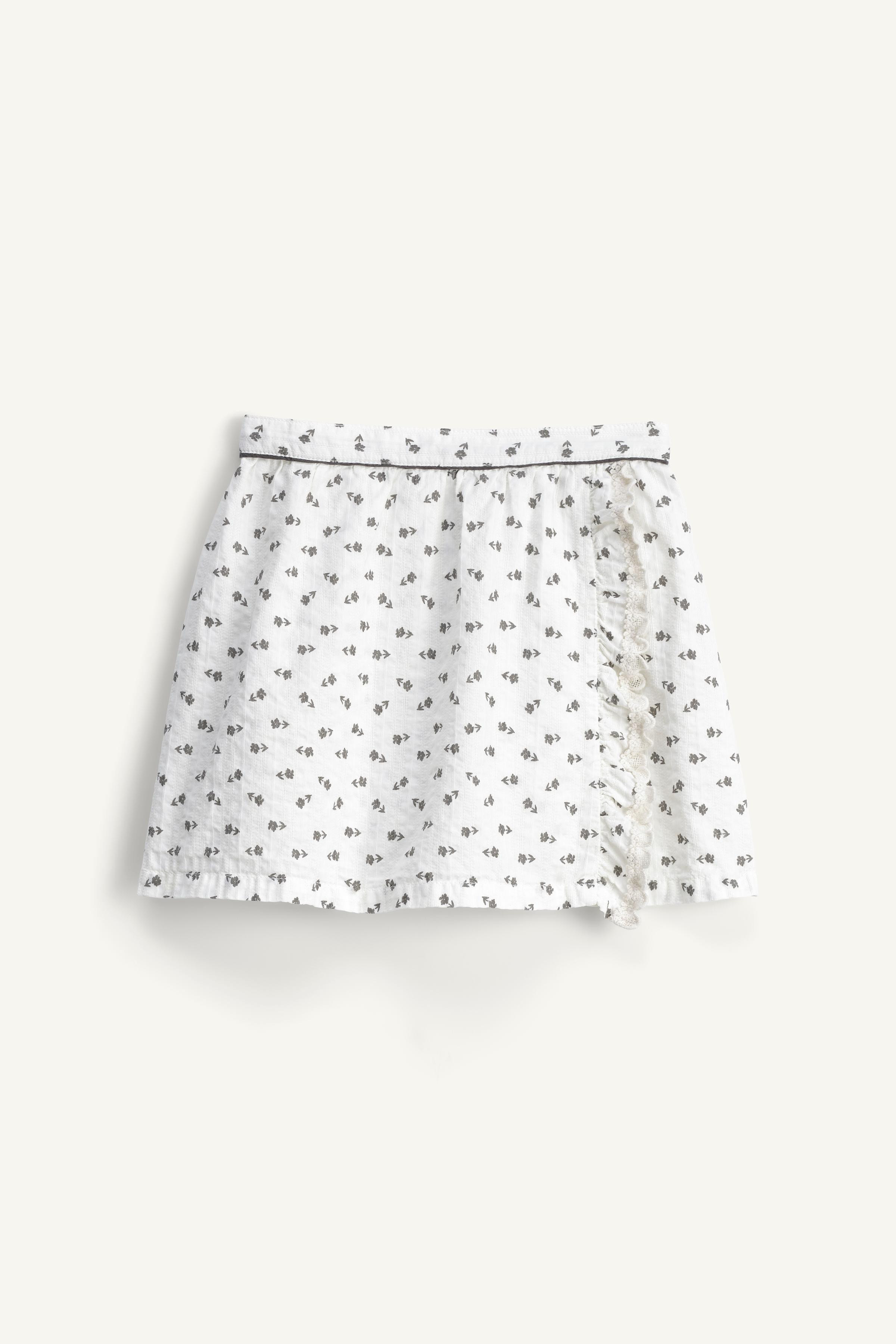 FLORAL WRAP SKIRT LIMITED EDITION | Zara US