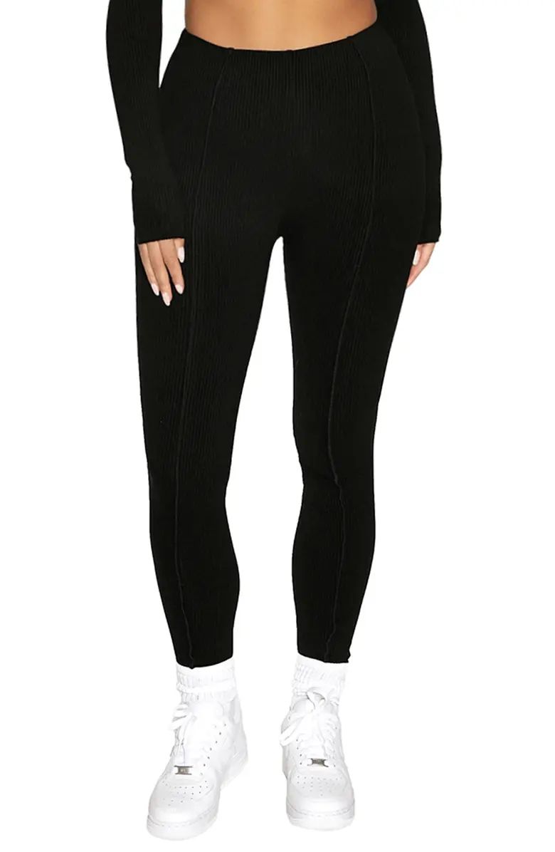 All Snatched Everything Rib Knit Leggings | Nordstrom
