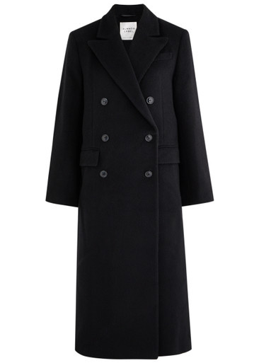 Drew double-breasted wool-blend coat | Harvey Nichols