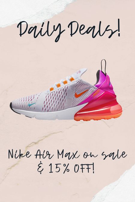 Nike Air Max 270 sneakers, running shoes, Nike shoes 

#LTKFitness #LTKsalealert #LTKshoecrush