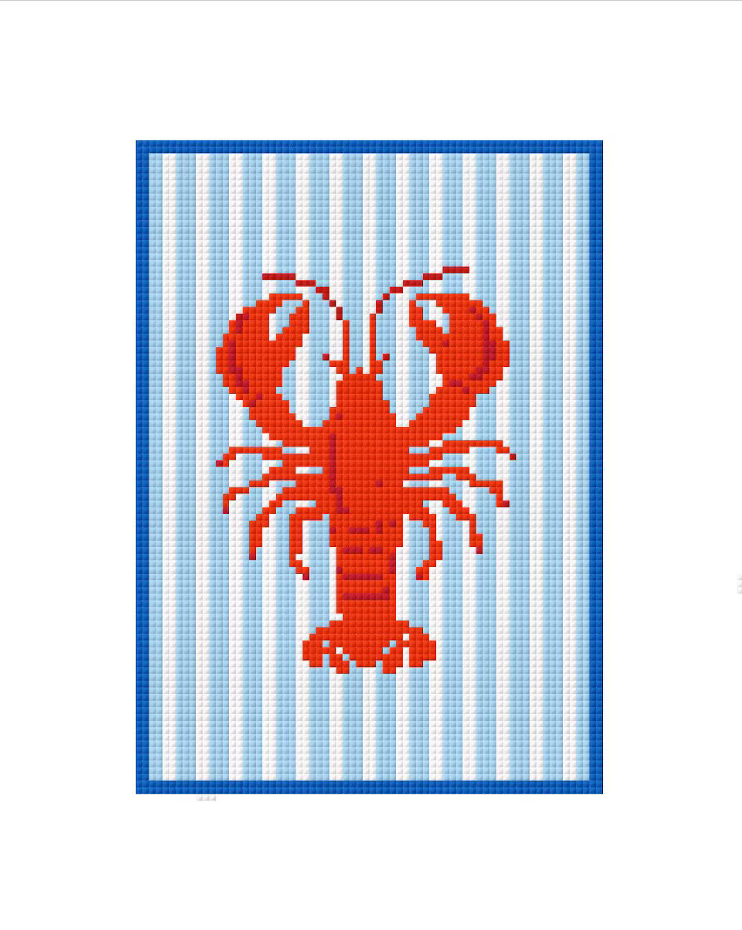 Lobster - Coastal Charm Series Needlepoint Canvas | Etsy (US)
