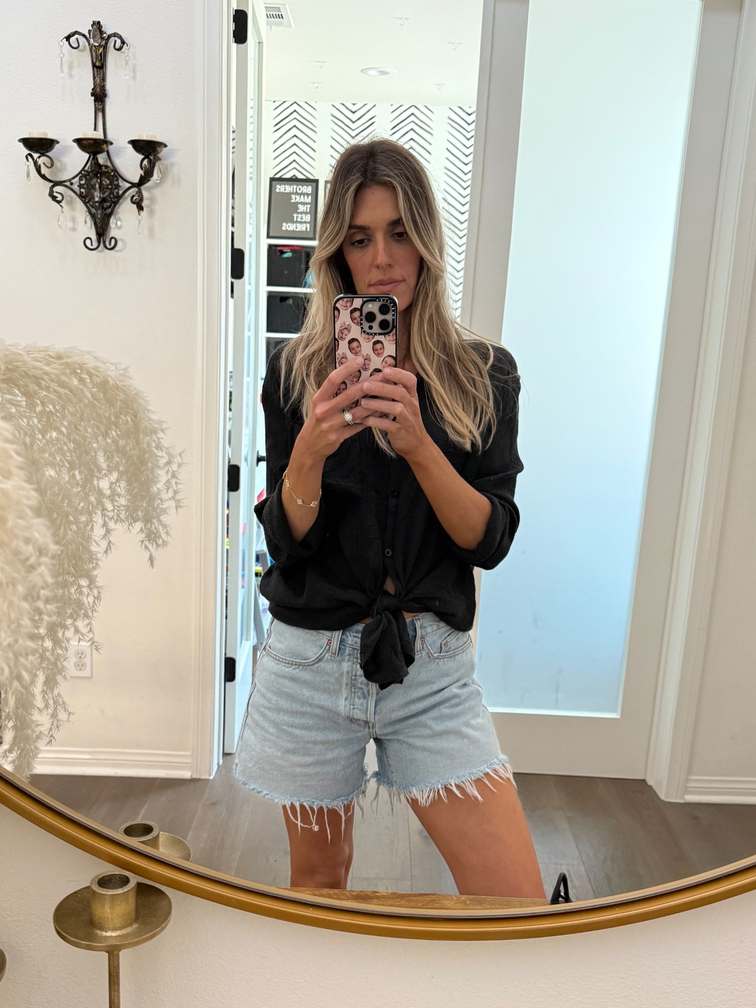 Yesterday’s OOTD for the Farmers Market 🍓
I’m LOVING these denim shorts from Aritzia 😍 A total must have! My linen button down shirt is on sale for under $20 right now. I have it in white and black 🤍🖤

Aritzia, Amazon, casual summer outfit, mom style, denim shorts outfit, Farmers Market outfit, cut off shorts, daytime errands outfit

#LTKStyleTip #LTKSeasonal #LTKFindsUnder50