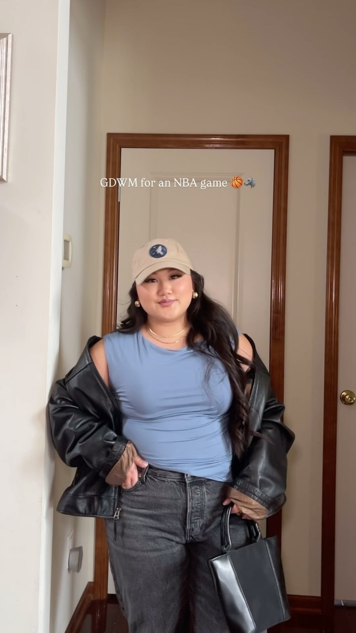 GDWM for a wolves game 🐺

Outfit Breakdown:
Jacket @tommyhilfiger vintage
Top @amazon @amazonfashion 
Jeans @hm 
Bag Thrifted
Hat @target 
Jewelry mix of @amazon @targetstyle @theessence.crystals 

FOLLOW @angelstyledthat for more midsize + short girl fashion inspo

.
.
Outfit diaries, style diaries, style ideas, style trends, spring outfit ideas, outfit inspo, midsize fashion, midsize style, spring style, spring style inspo, spring trends, casual style, spring fashion, short girl style, content creator, fashion blogger, GDWM, NBA, Timberwolves
#midsizeoutfit #midsizefashion #midsizegal #midsizefashioninspo 
#midsizestyle #shortgirlfashion #shortgirlstyle #springoutfitinspo #curvystyle #bodypositivity #selflove #relatable #womensupportingwomen #midsizeootd