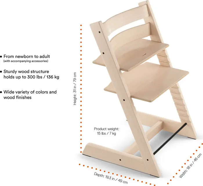 Stokke Tripp Trapp® Highchair², Cushion & Stokke® Tray | Nordstrom | Nordstrom