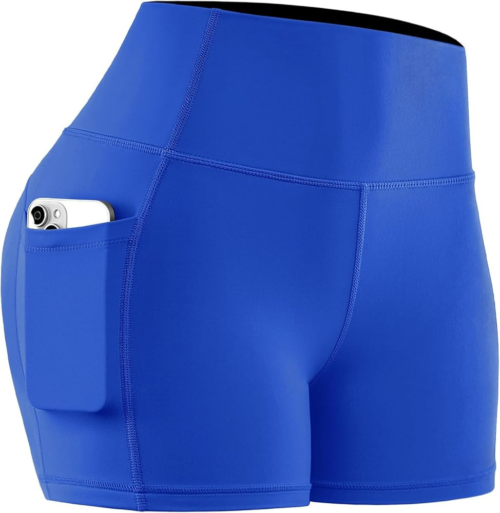 CADMUS High Waist Yoga Shorts for Women 3'' / 4'' / 6'' / 7'' / 8'' Naked Feeling Workout Running... | Amazon (US)