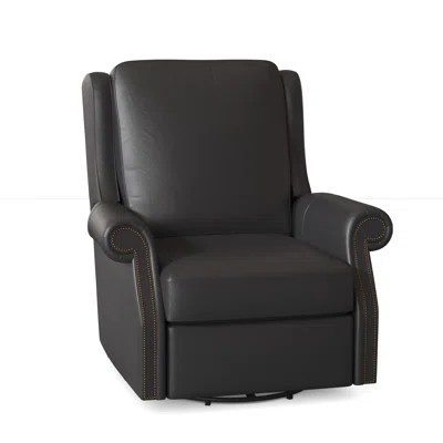 Barcelo 38" Wide Genuine Leather Standard Recliner | Wayfair North America