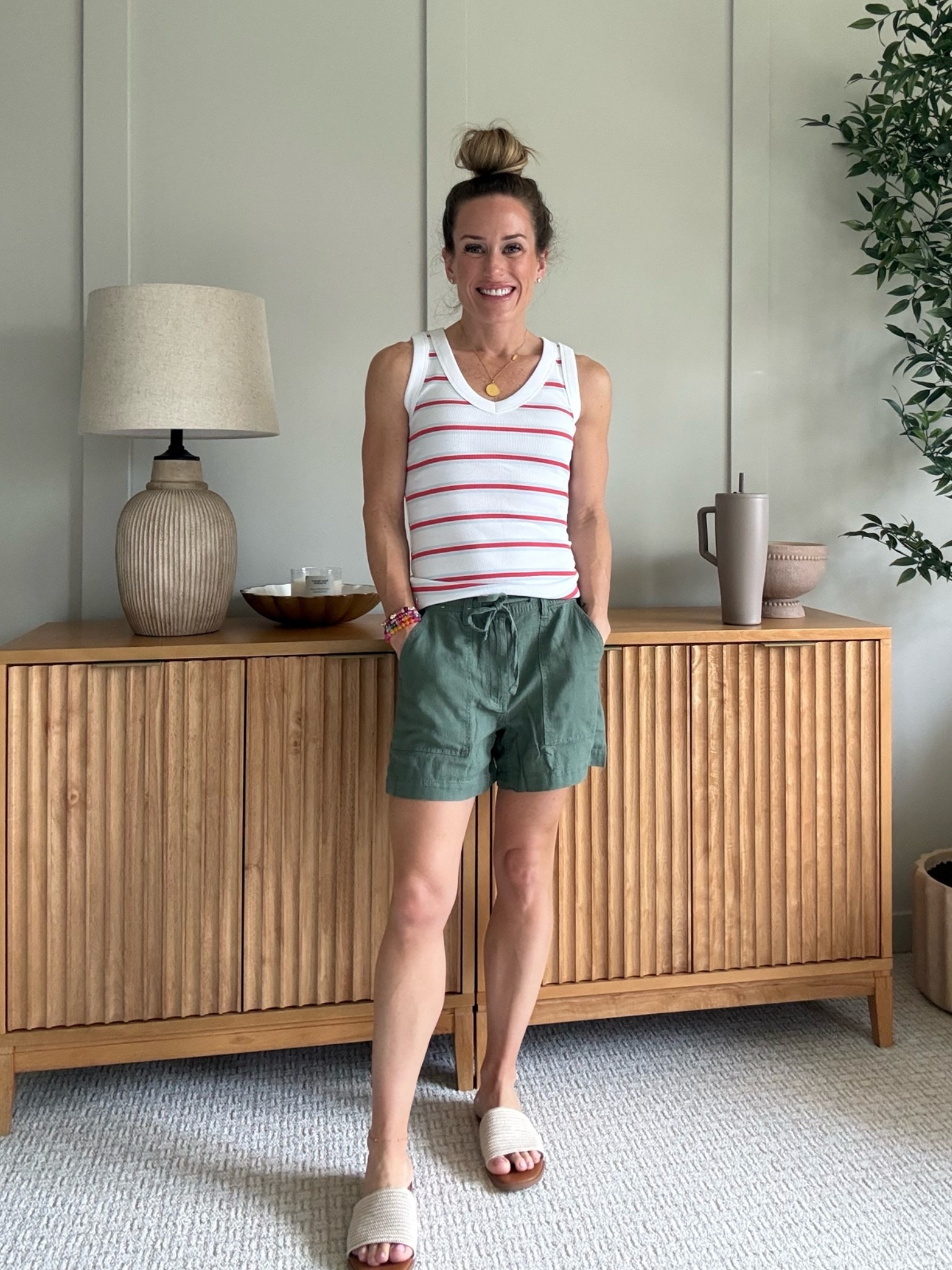 Striped tank + casual shorts are a mom’s summer staple! @kohls #ad #kohls #kohlspartner

#LTKootd #LTKmomlife
