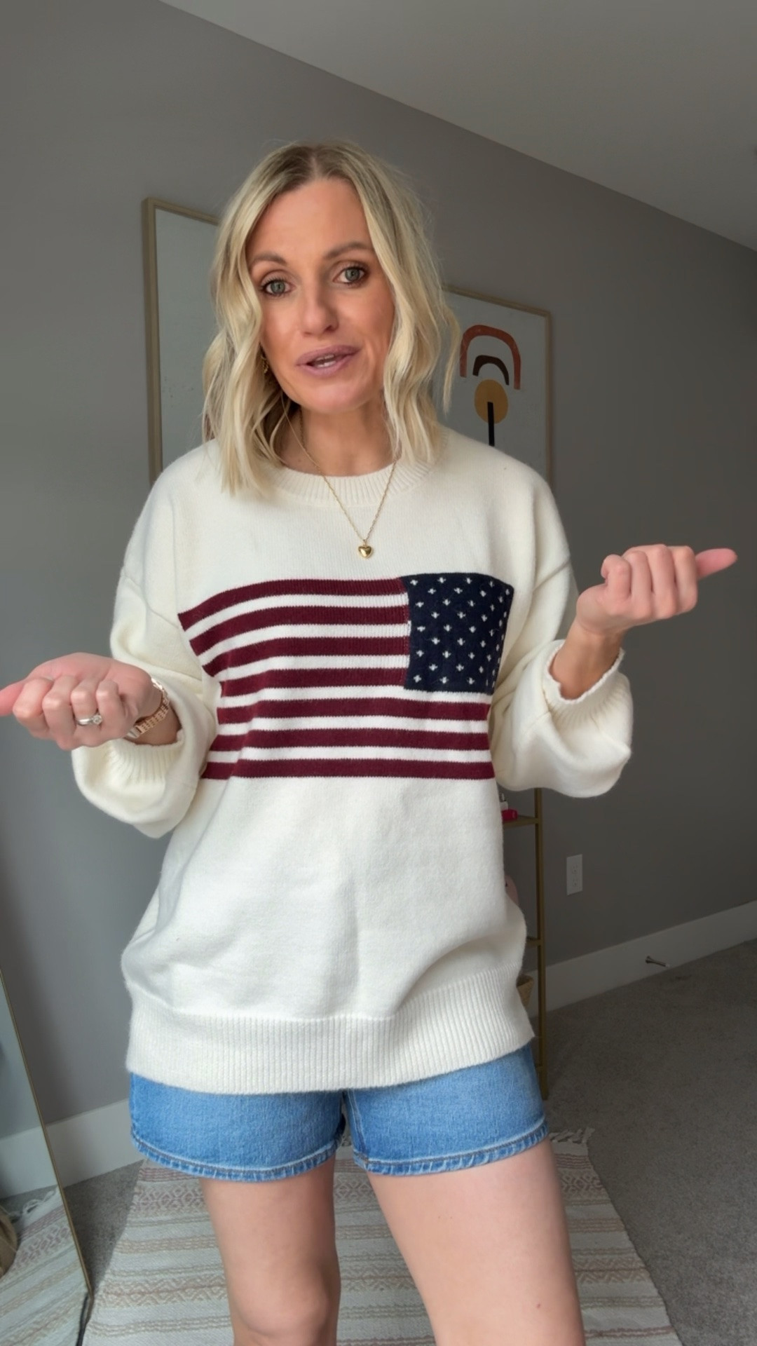 I’m loving all the flag sweaters I have been seeing this year! I found a cozy one on Amazon for under $30!

#LTKootd #LTKSeasonal #LTKOver40