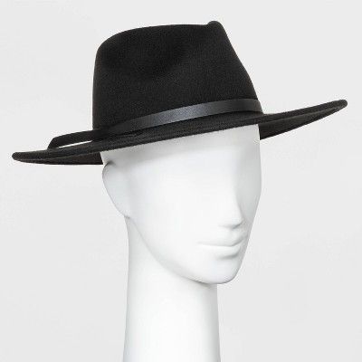 Women's Wide Brim Felt Fedora Hat - Universal Thread™ | Target