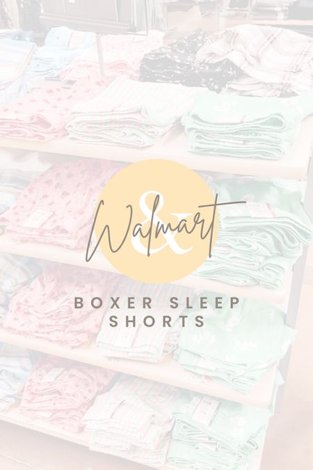 $8 Walmart Boxer Sleep Shorts! 🩳 @walmart @walmartfashion #walmartpartner #walmart #walmartfashion #iywyk #walmartspringstyle #walmartnew #walmartboxers #walmartsleep