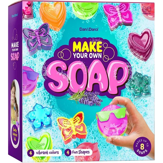 Dan&Darci Soap Making Kit for Kids - Kids Crafts Science Project Toys - Gifts for Girls and Boys ... | Walmart (US)