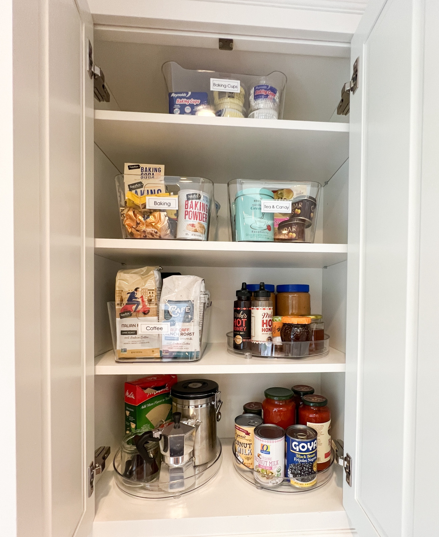 Streamline your food storage with the acrylic organizers.

#LTKHome #LTKFindsUnder50