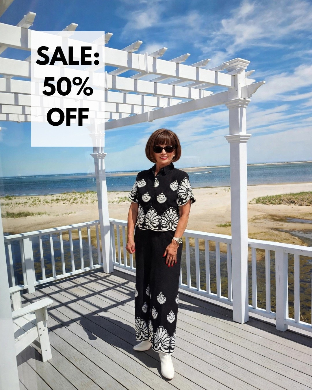 Love a matching set - And the Embroidery- Such a beautiful trend and on SALE now for 50% OFF ‼️ Wear it to the office or on a Vacation

#LTKSaleAlert #LTKWorkwear #LTKootd
https://liketk.it/6mtsX