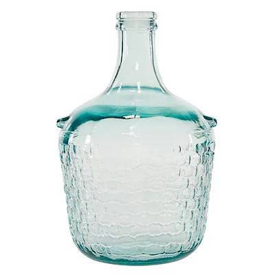Aquamarine Honeycomb Glass Vase | Kirkland's Home