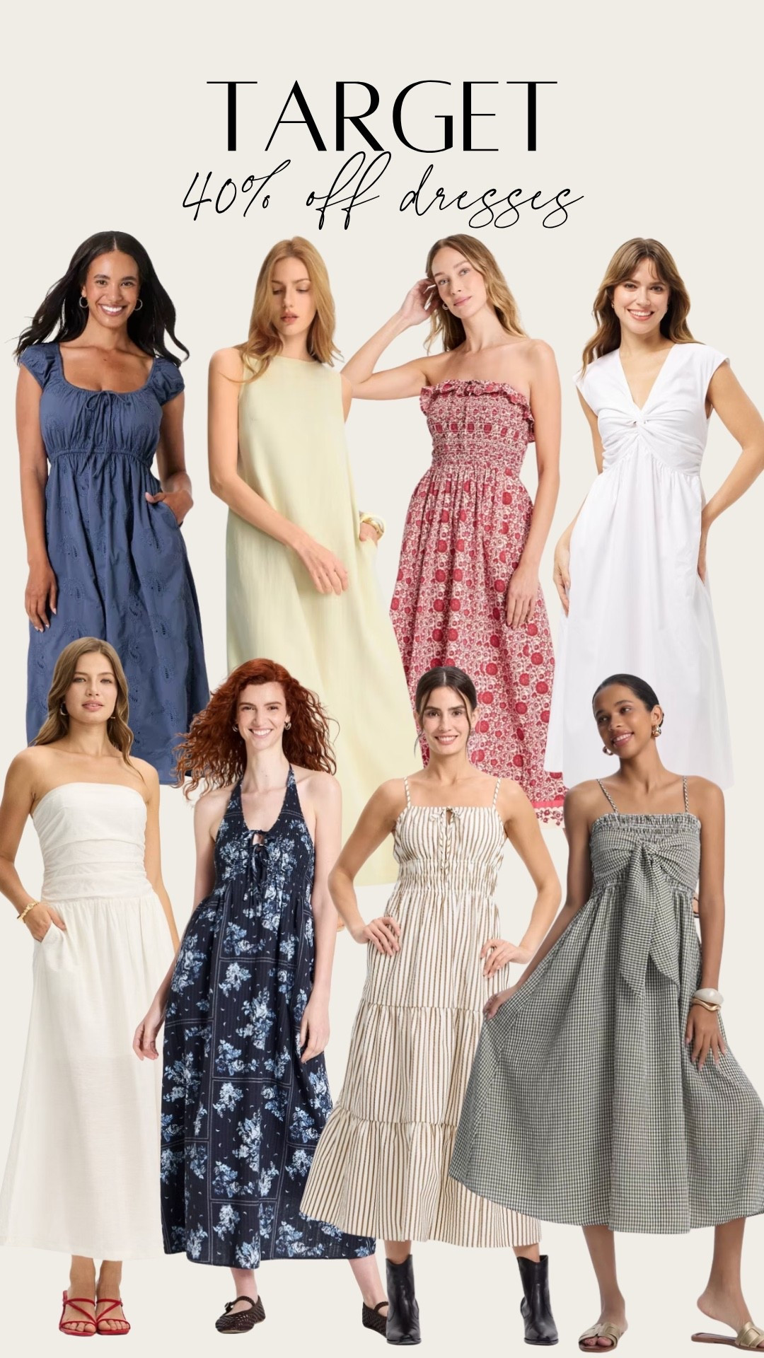 @Target 40% off dresses!!

#LTKSeasonal #LTKootd