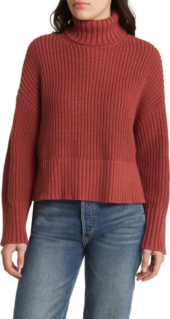 Wide Rib Turtleneck Sweater | Nordstrom
