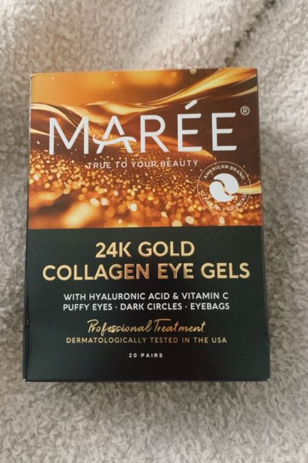 MAREE 24k GOLD COLLAGEN EYE GELS for the WIN!!!
Love these So So much!!! 

#mareeeyegels 


#LTKfindsunder50 #LTKbeauty #LTKover40