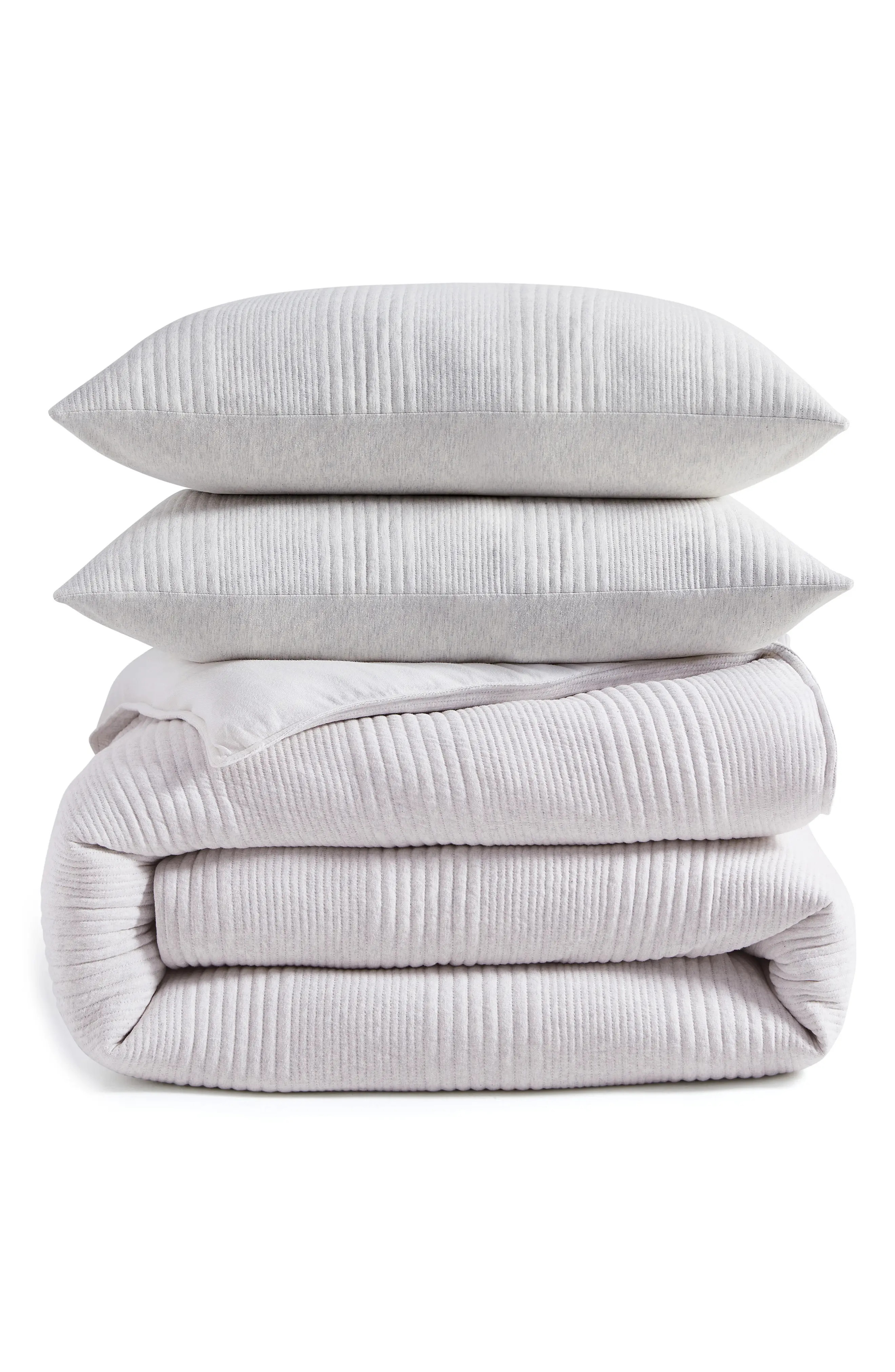 DKNY Pure Rib Duvet Cover & Sham Set | Nordstrom | Nordstrom