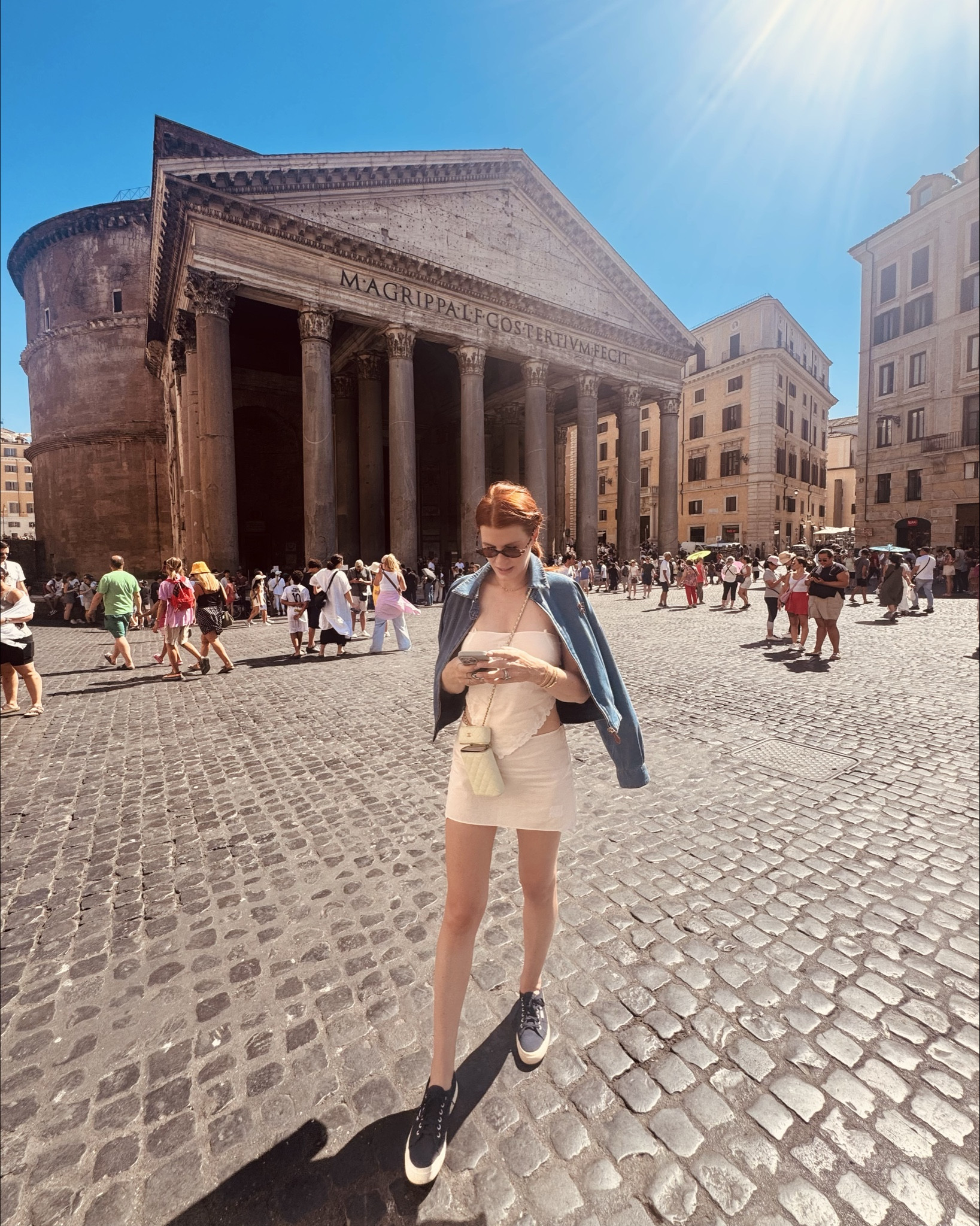 Let’s tour Rome - a few monuments, and a lot more architecture design details on my camera role 📸

BTW, be sure to save this post. We used Roman Roads Tours to drive us around the city on a golf cart for 3 hours and our guide, Vlad, was a total star. 100% use this company and ask for Vlad - your guide REALLY matters. 
If you are looking at this post thinking that the pics are odd for a tour- I agree. I took a lot of these afterwards when we went walking around. I’ve been to Rome many times and just wanted to listen to Vlad and focus instead of document. I also just really like design details so this is what you get from me 😁

For sizing, I wear a size 40 in Italian designers. 📏

#LTKWorkwear #LTKTravel #LTKActive