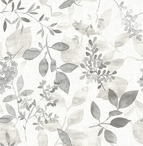 NuWallpaper NUS3144 Grey Breezy Peel & Stick Peel and stick wallpaper | Amazon (US)