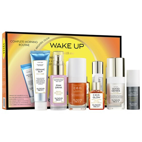 Wake Up With Me Morning Routine Kit - Sunday Riley | Sephora | Sephora (US)