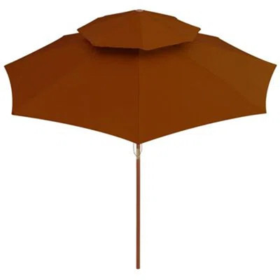 vidaXL Garden Parasol Terracotta | Wayfair North America