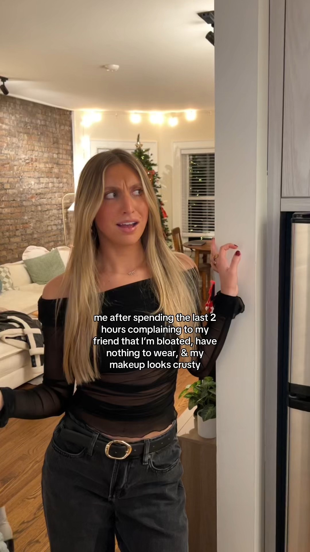 Me 🤝 a black going out top

Love this mesh material and I genuinely feel like this off the shoulder is so flattering that it makes the best winter top! Paired it with these low rise black baggy jeans

#LTKSeasonal #LTKHoliday #LTKFindsUnder50