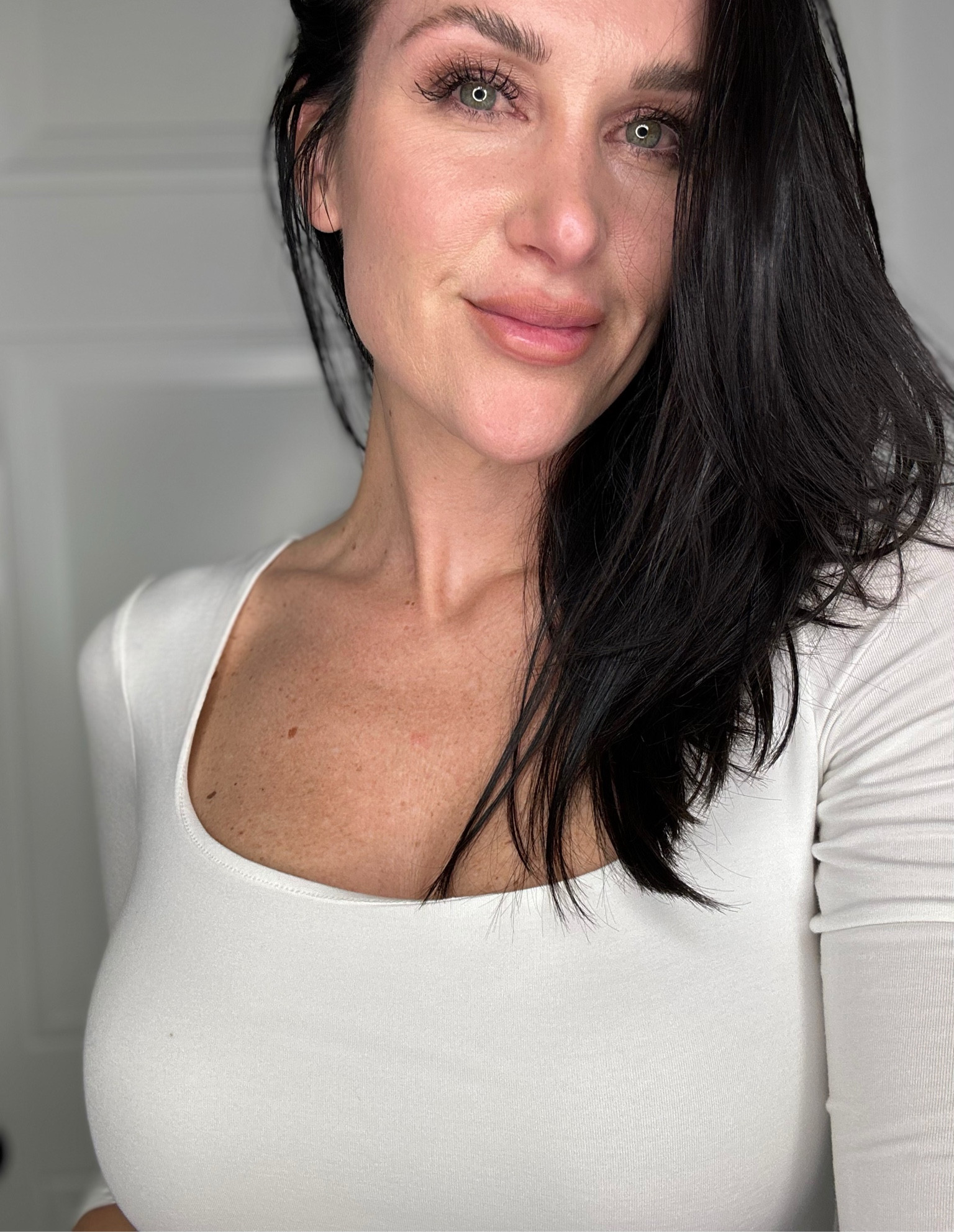 Classic pieces, white top, Marcella NYC, clean silhouette, white fitted top, classic looks, black and white

#LTKHalloween #LTKworkwear #LTKSeasonal