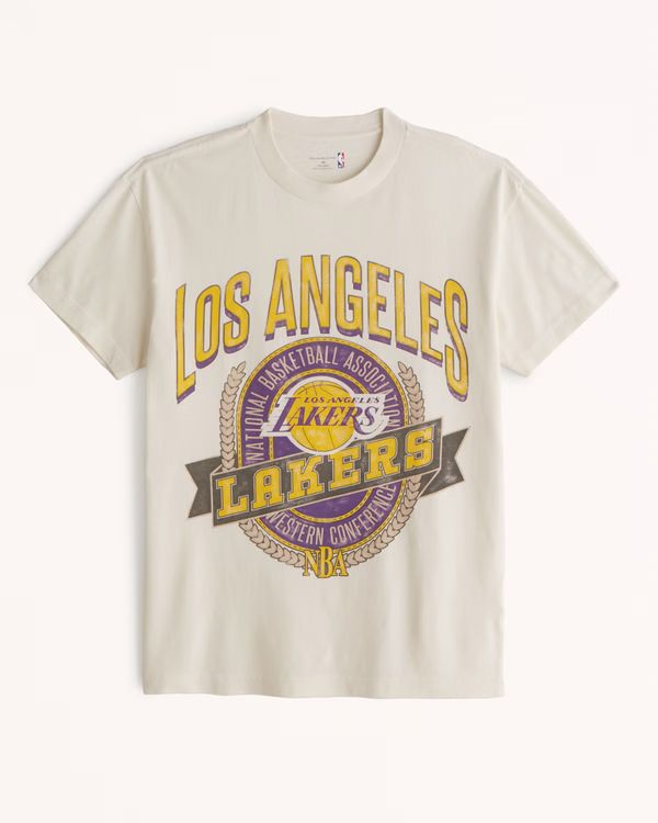 Los Angeles Lakers Graphic Tee | Abercrombie & Fitch (US)