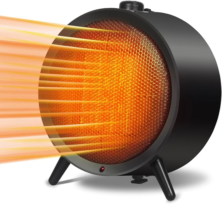 VENTISOL Electric Space Heater For Indoor Use, Small Heater 1500W Ceramic Fast Heating with Adjus... | Amazon (US)