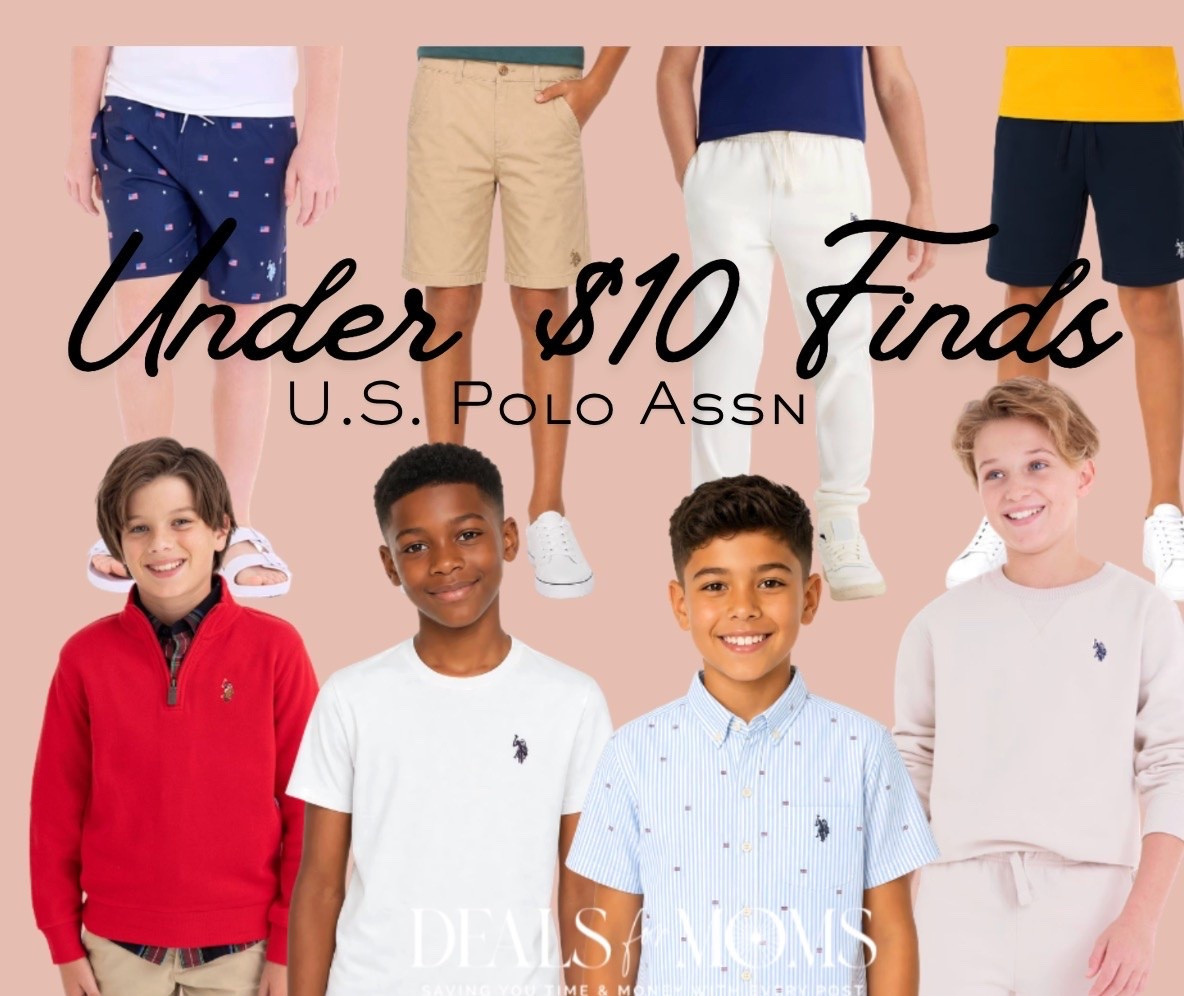 There are SO many U.S. Polo Assn. boys’ deals right now for under $10! Swim trunks, shorts, joggers, tees, and more are included.

#LTKSaleAlert #LTKKids