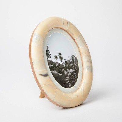 5" x 7" Round Bone Table Image Frame - Threshold™ designed with Studio McGee | Target