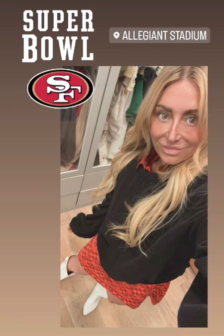 Super Bowl ending was not what we expected… but here are my outfit details from the game!  

#LTKSpringSale #LTKworkwear #LTKshoecrush