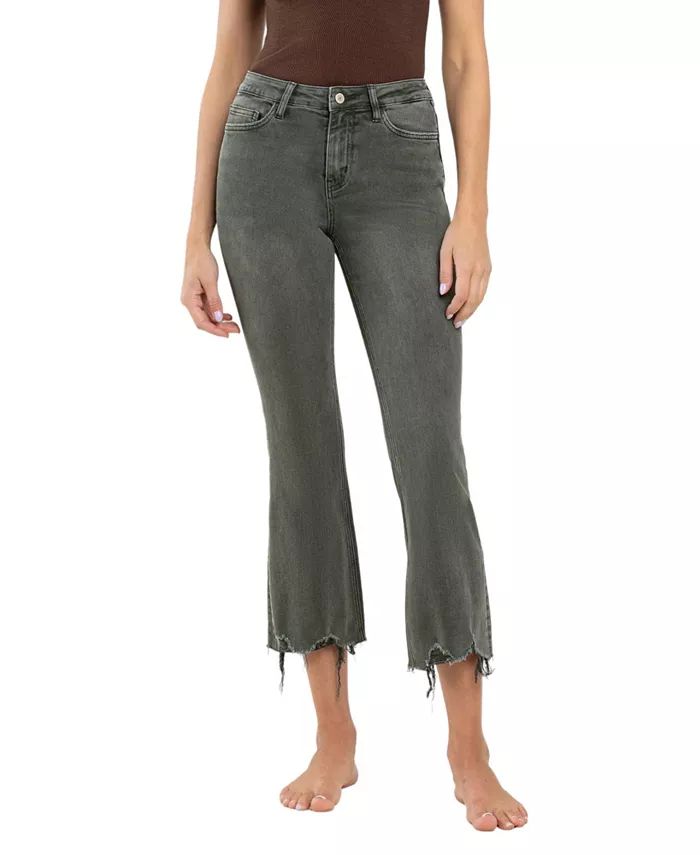 Vervet Women's High Rise Cropped Flare Jeans - Macy's | Macy's