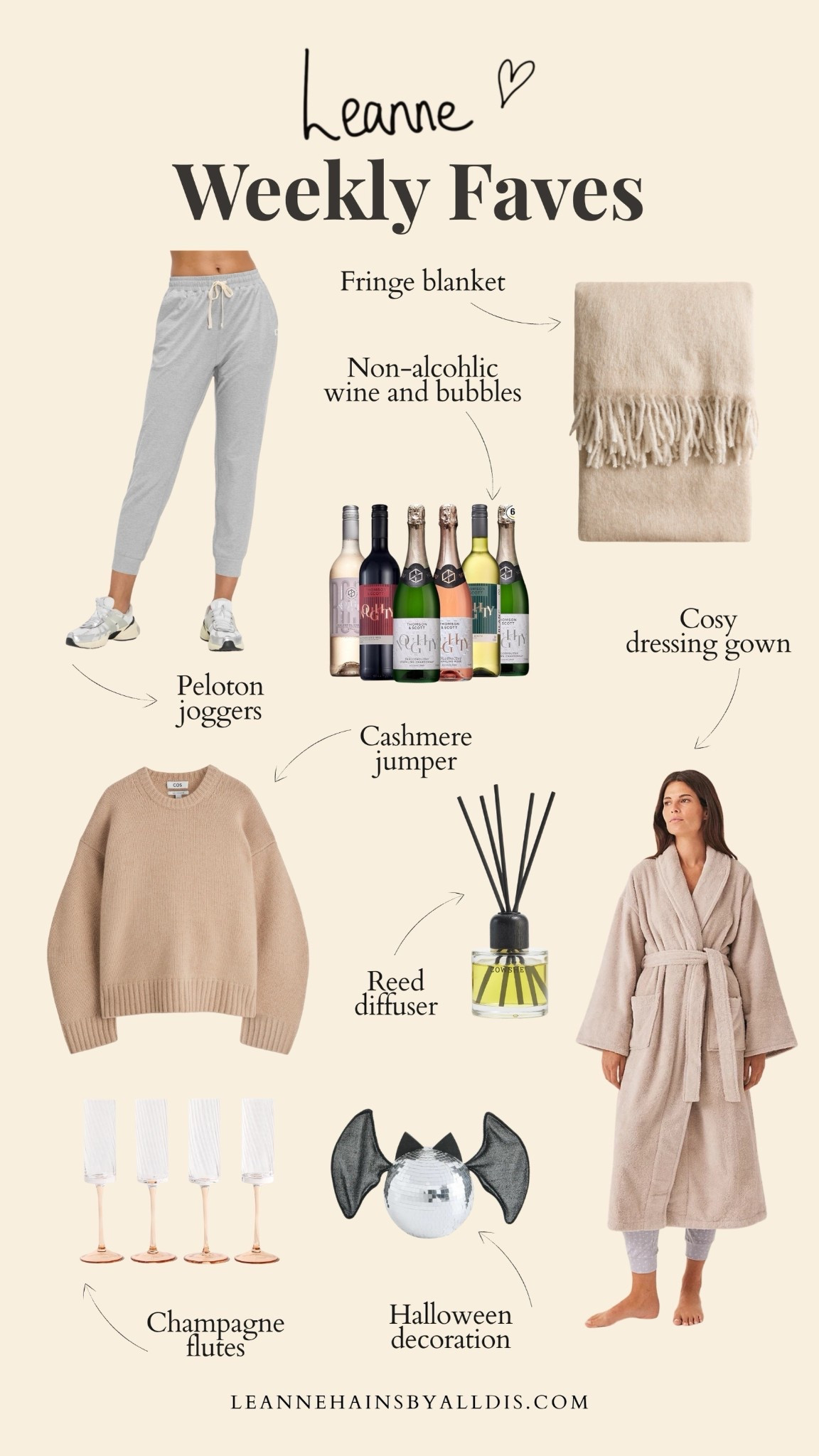 My weekly faves ✨

Dressing gown, robe, cashmere jumper, knitwear, reed diffuser, non alcoholic wine, joggers, blanket, Halloween decorations

#LTKFashionMonth #LTKuk #LTKautumn