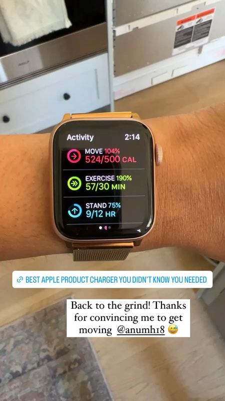 Love my Apple Watch SE - got a killer workout in today! And this band is an amazing steal friends along with the charger! 

#LTKhome #LTKunder50 #LTKstyletip