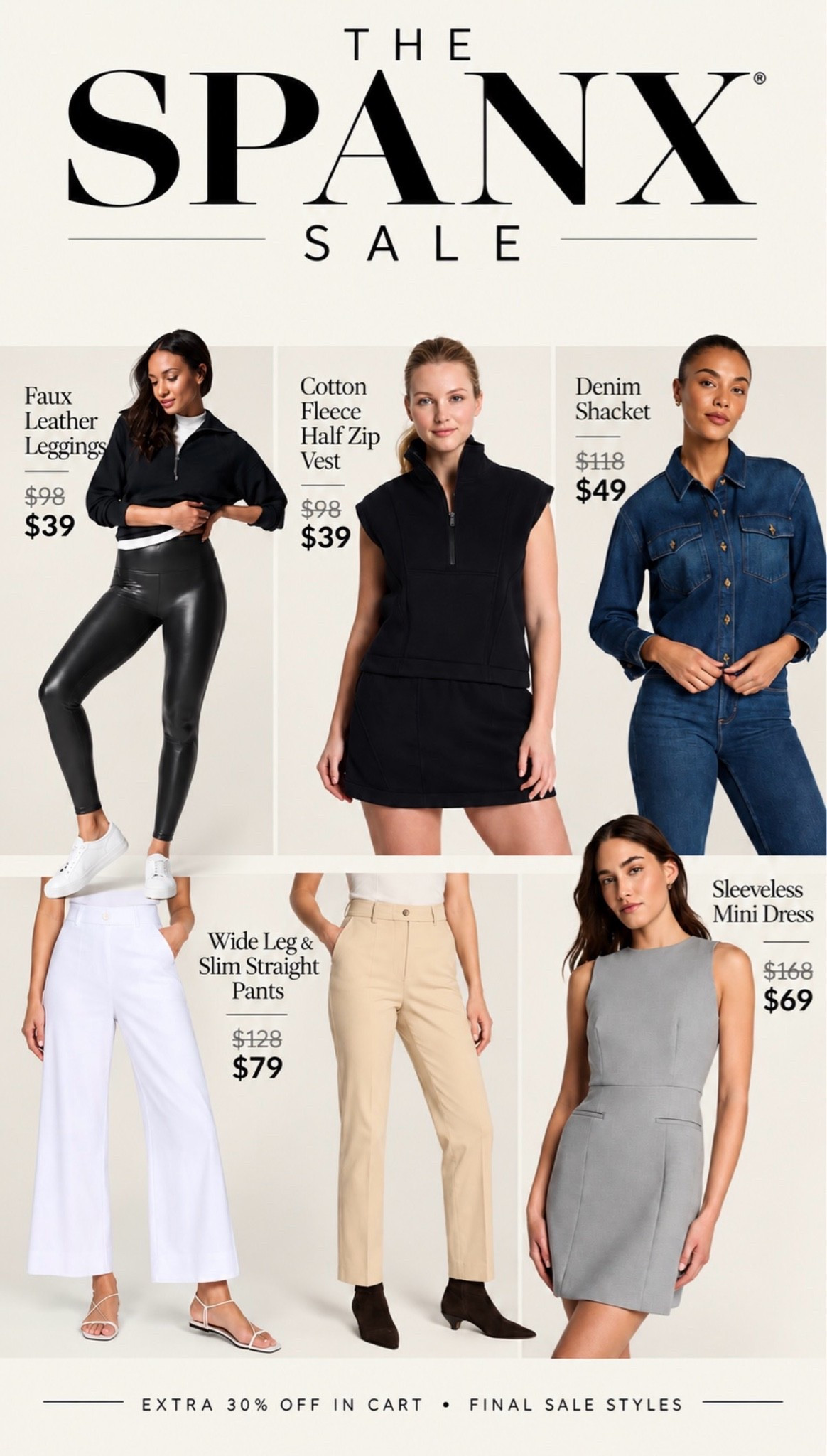 These prices are so good! And there’s an additional 30% off at checkout! Ends tonight @Spanx