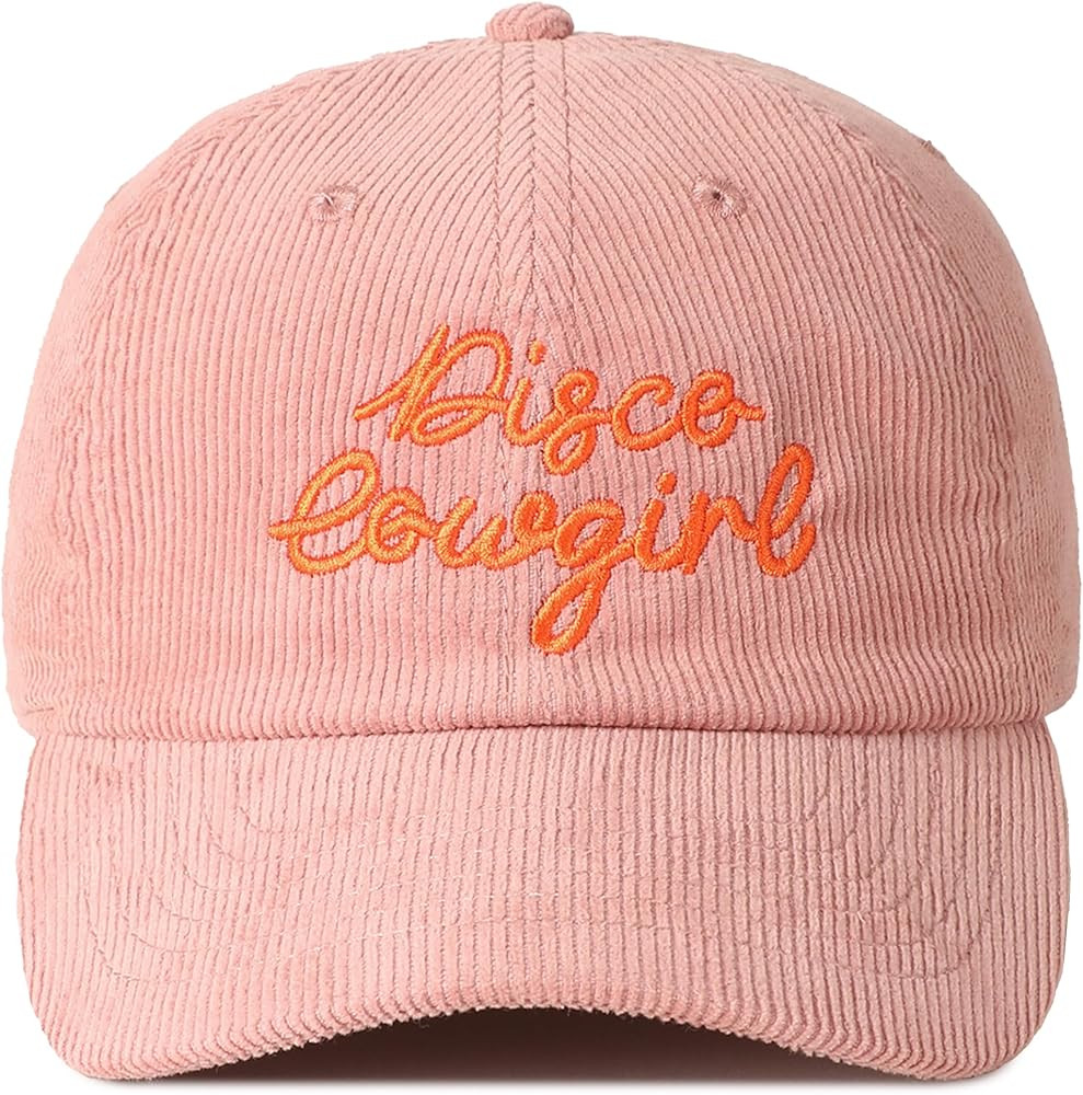 MIRMARU Variety of Designs Embroidered 100% Cotton Corduroy Baseball Cap for Men and Women. | Amazon (US)