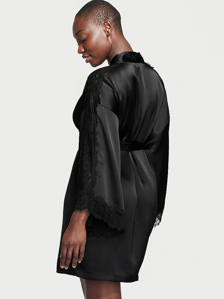 Lace Inset Robe | Victoria's Secret (US / CA )