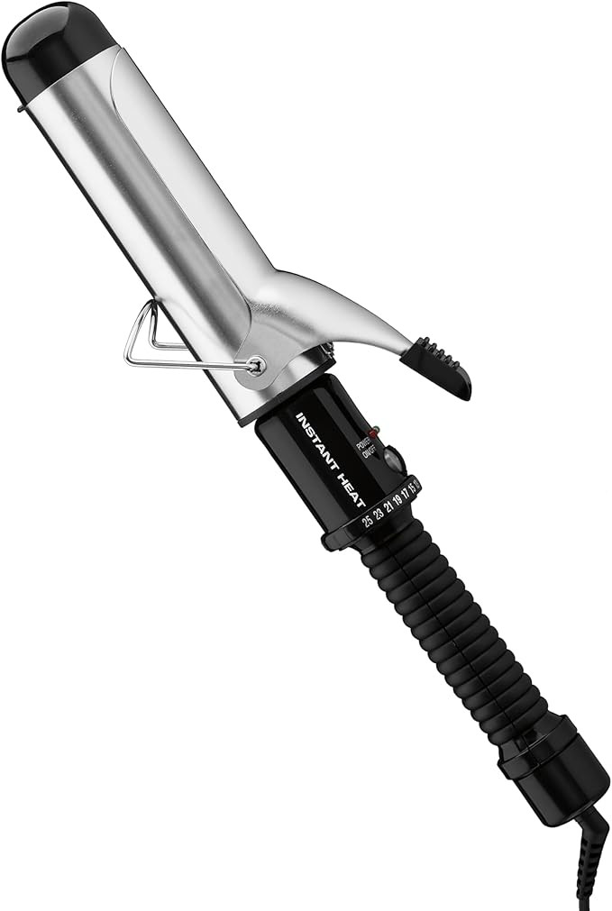 Conair Instant Heat 1½ Inch Curling Iron, 1½-Inch Barrel Hair Curler Produces Soft Waves and Lo... | Amazon (US)