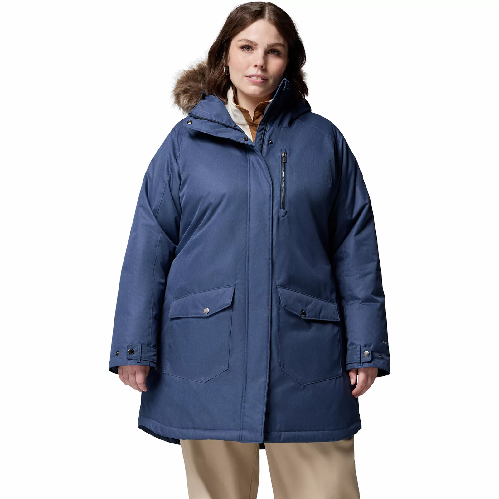 Plus Size Columbia Suttle Mountain Faux Fur Insulated Jacket | Kohl's