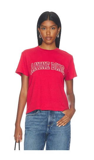 Shelley Tee in Tango Red | Revolve Clothing (Global)