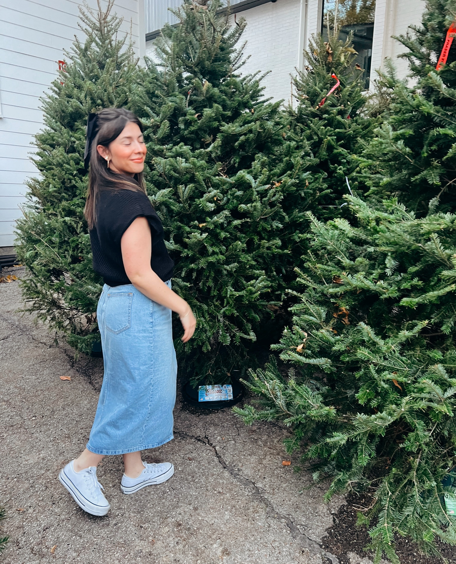 Biiig fan of this denim skirt trend ✌🏼 

#LTKGiftGuide #LTKstyletip #LTKfamily