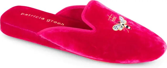 'Queen Bee' Embroidered Slipper | Nordstrom